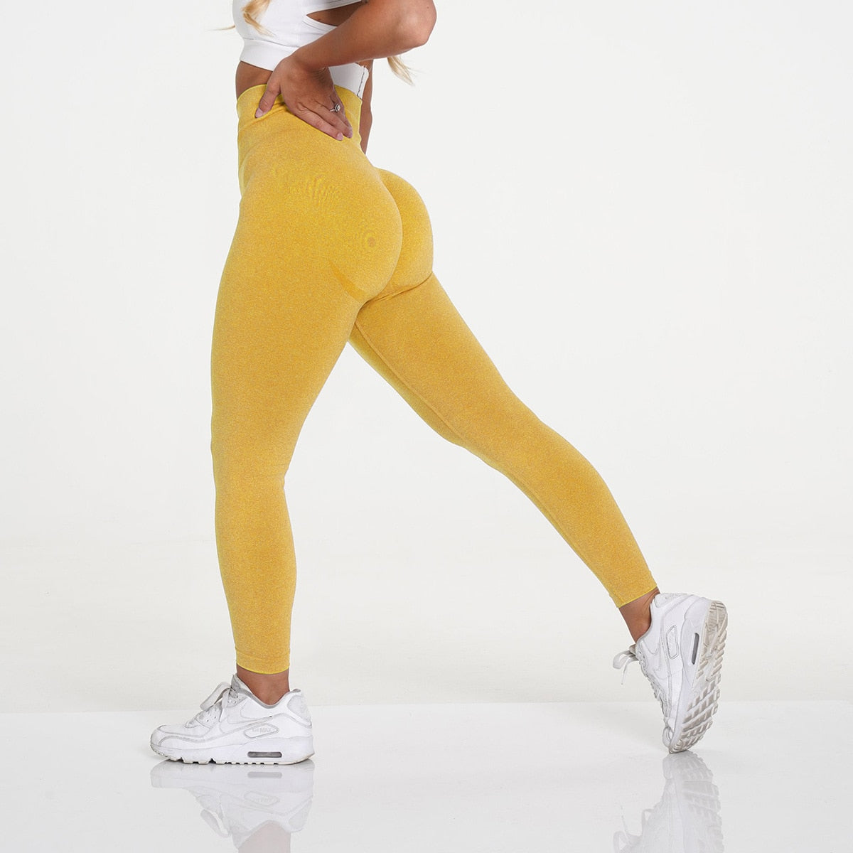 Seamless high waist leggings sportswear gym woman yoga Pants fitness women fitness running pants Sports Running Tights 2020